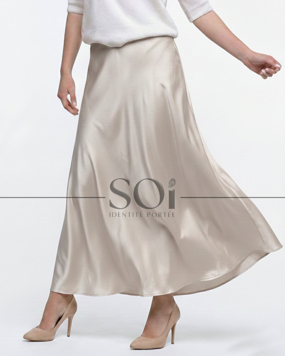 Premium Satin Skirt