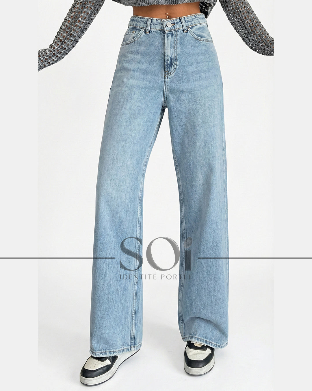 Super wide leg denim