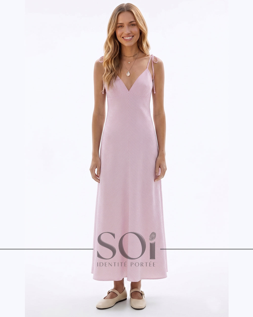 Striped Maxi Dress