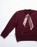 Foulard Knit Top