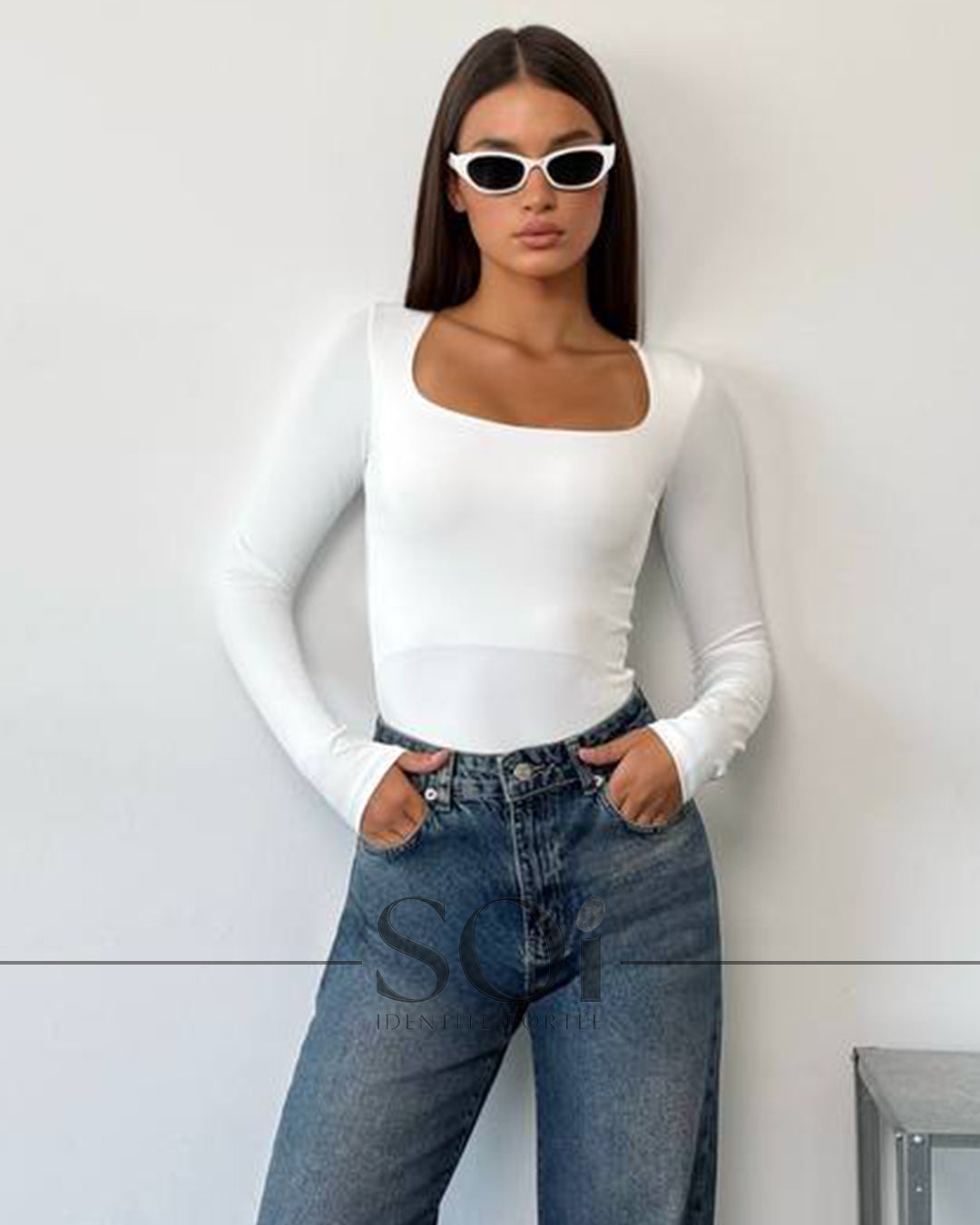 Square Neck Bodysuit