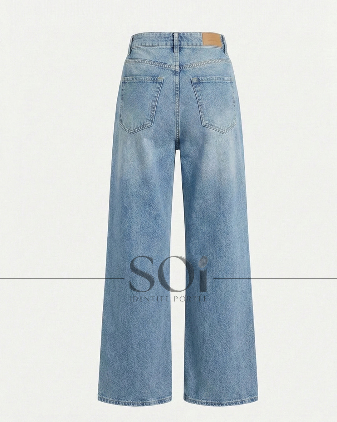Super wide leg denim