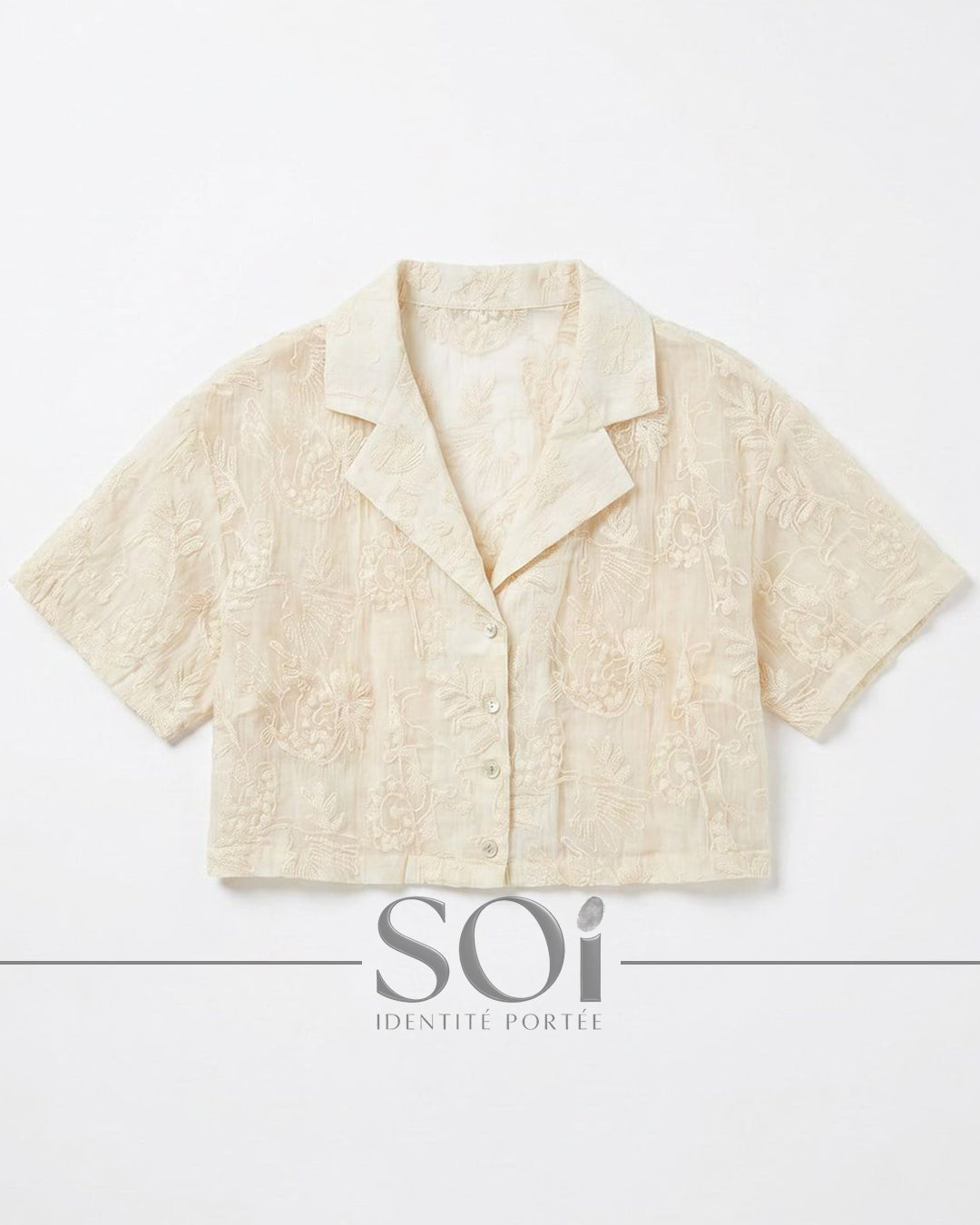 Floral Embroidered Set