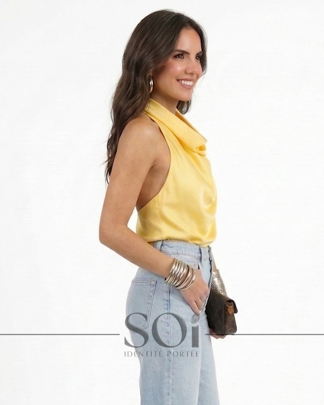 Open-Back halter top