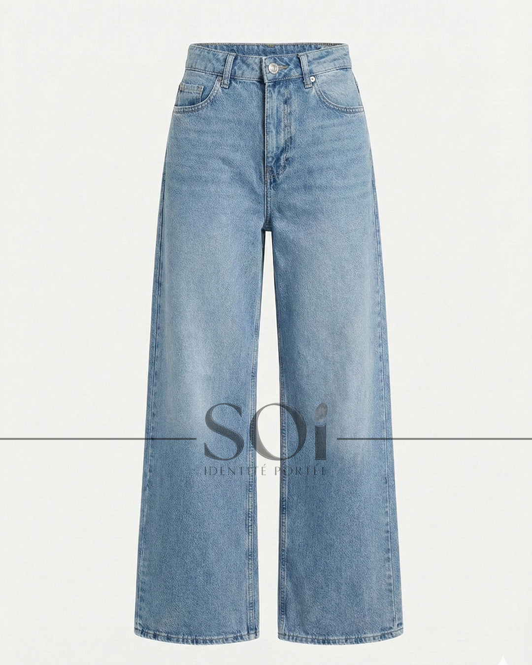 Super wide leg denim