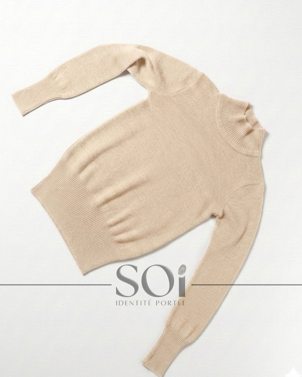 Knit Turtleneck Top