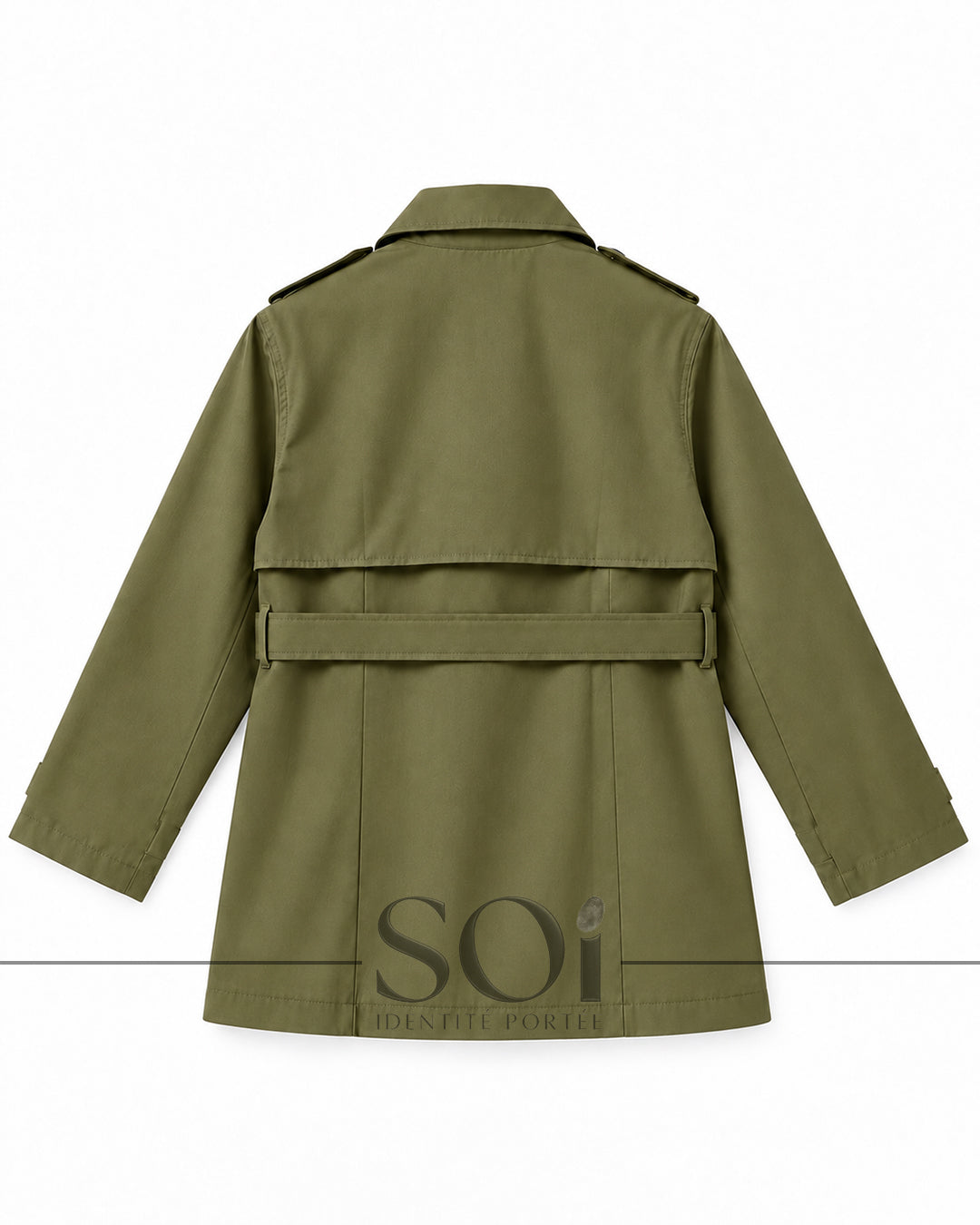 Belted Trench Jacket