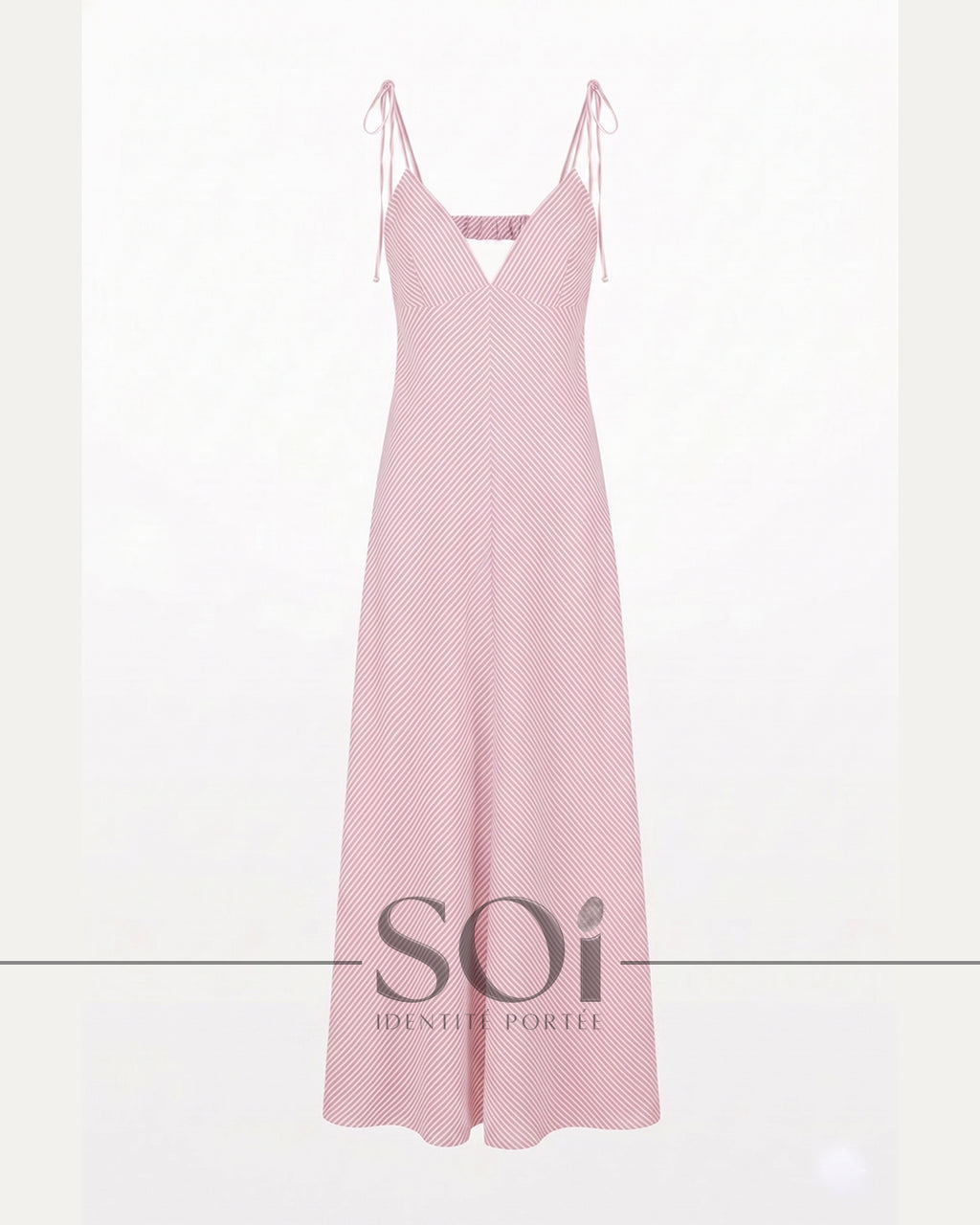 Striped Maxi Dress