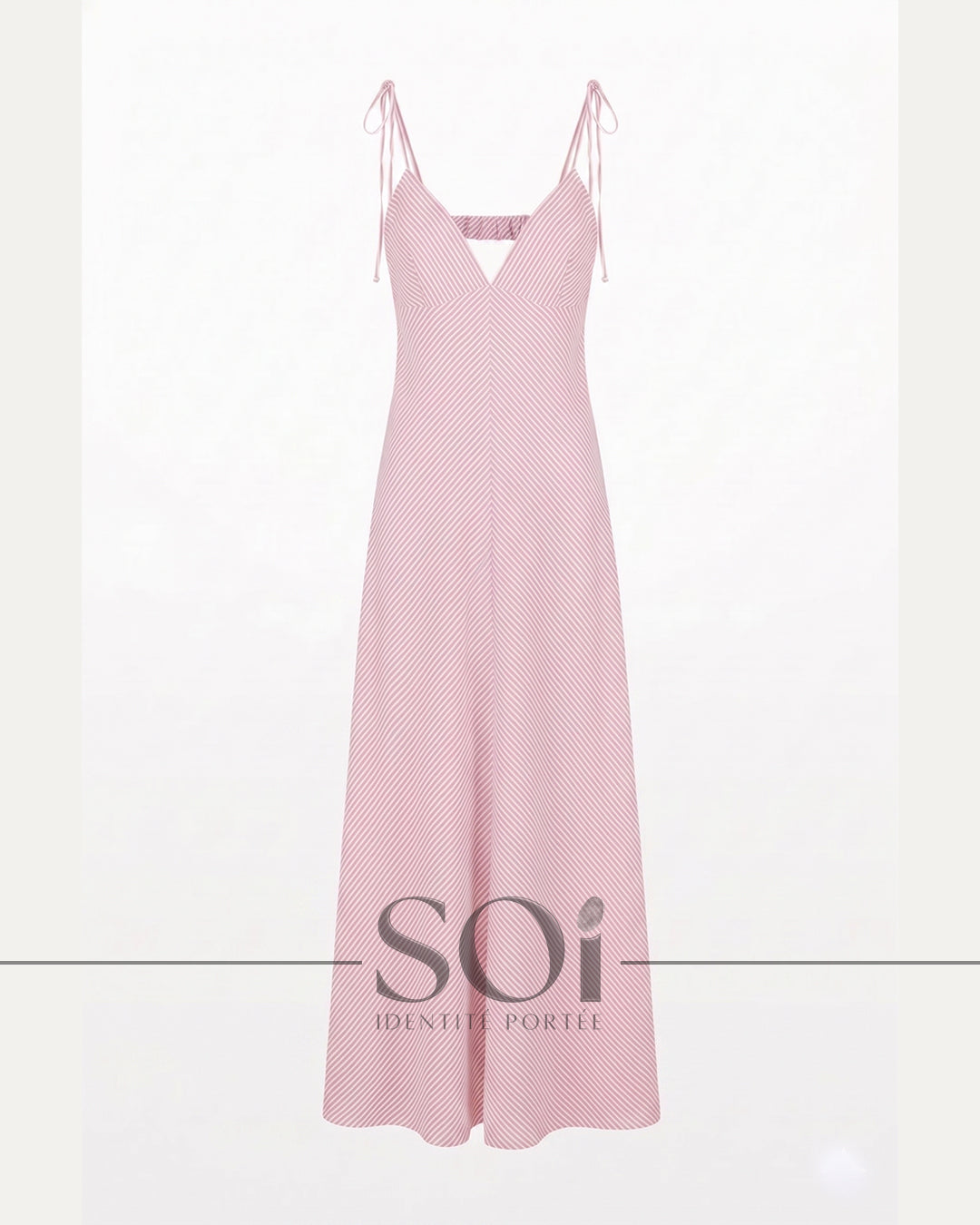 Striped Maxi Dress