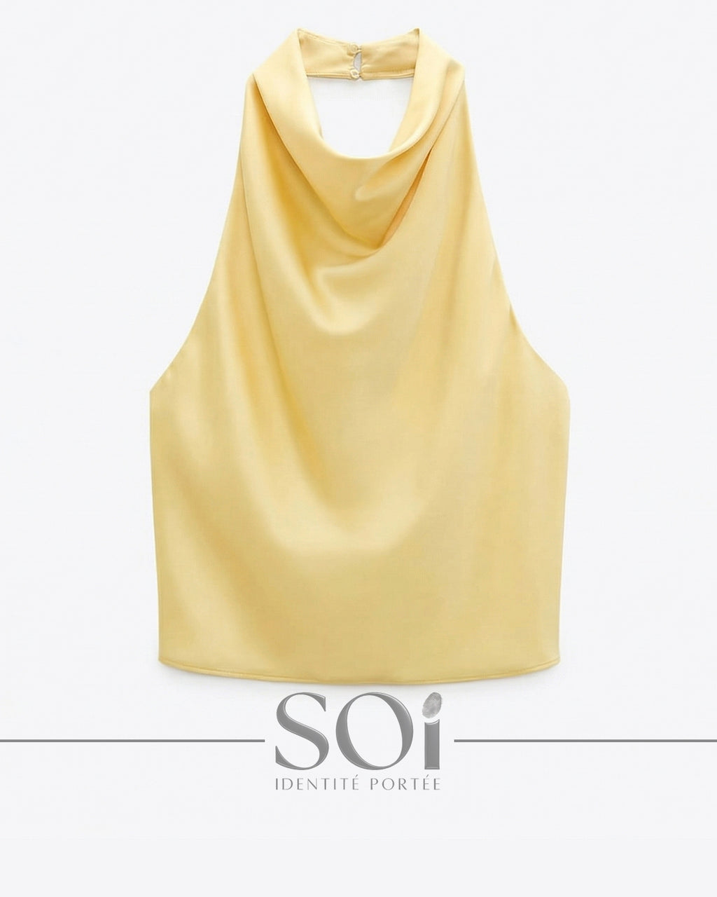 Open-Back halter top