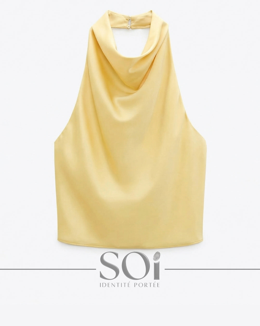 Open-Back halter top