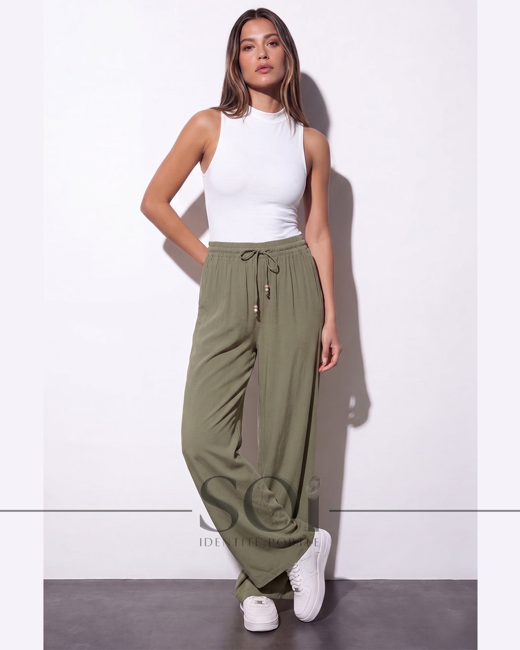 Elastic Waist Trousers