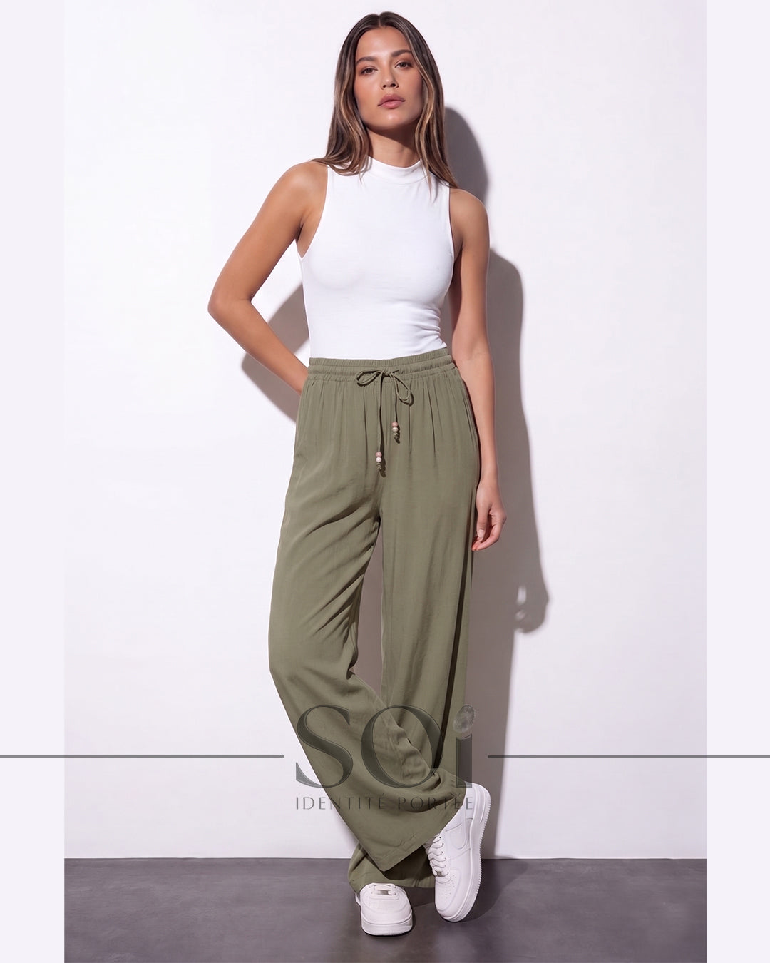 Elastic Waist Trousers