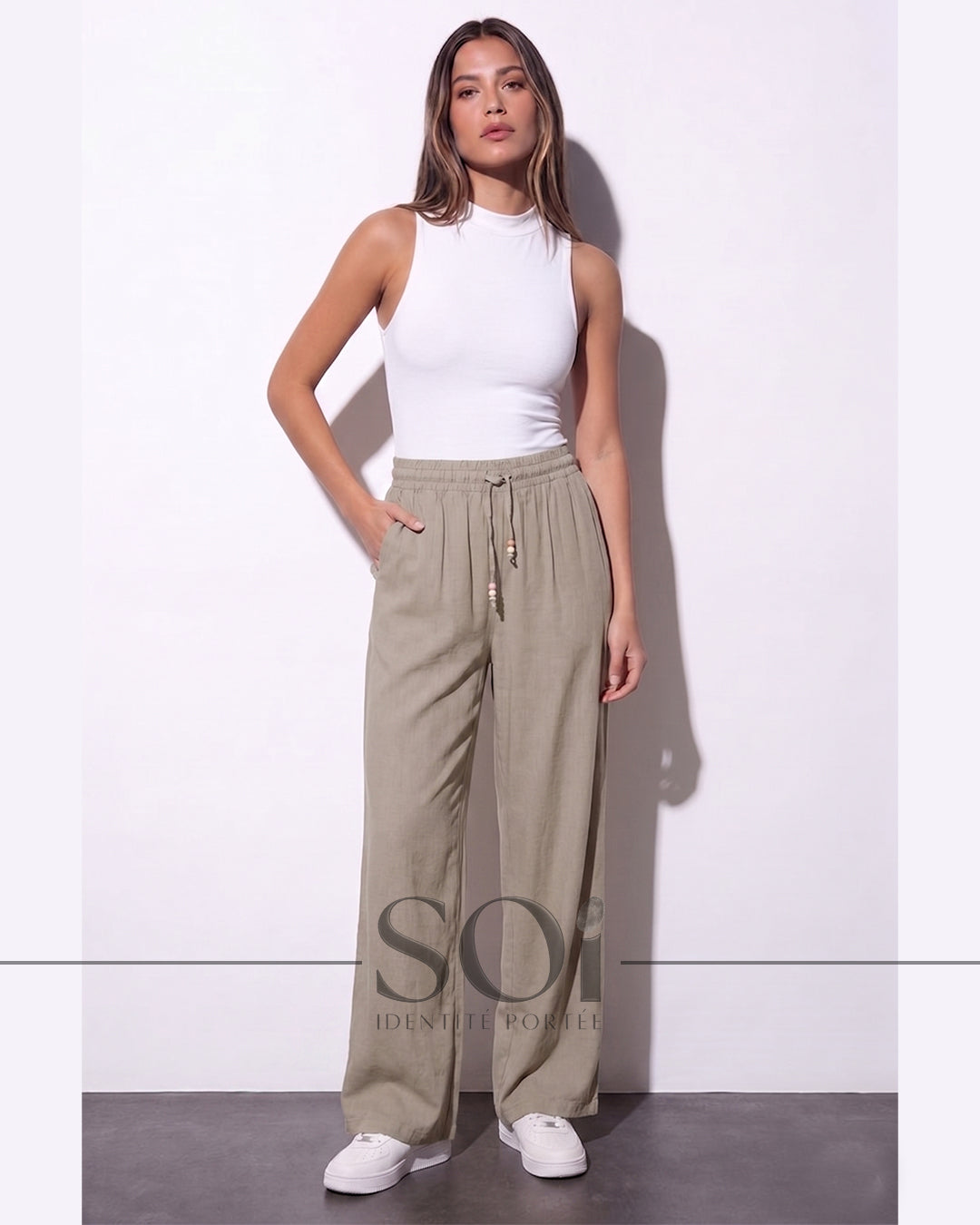 Elastic Waist Trousers