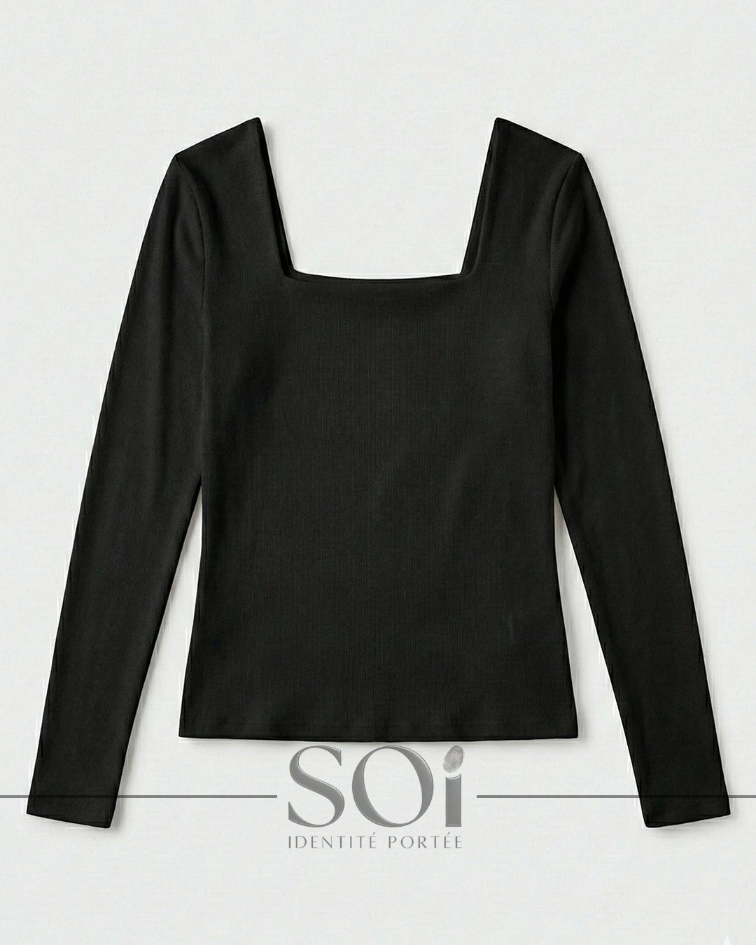 Basic Top - Square Neckline
